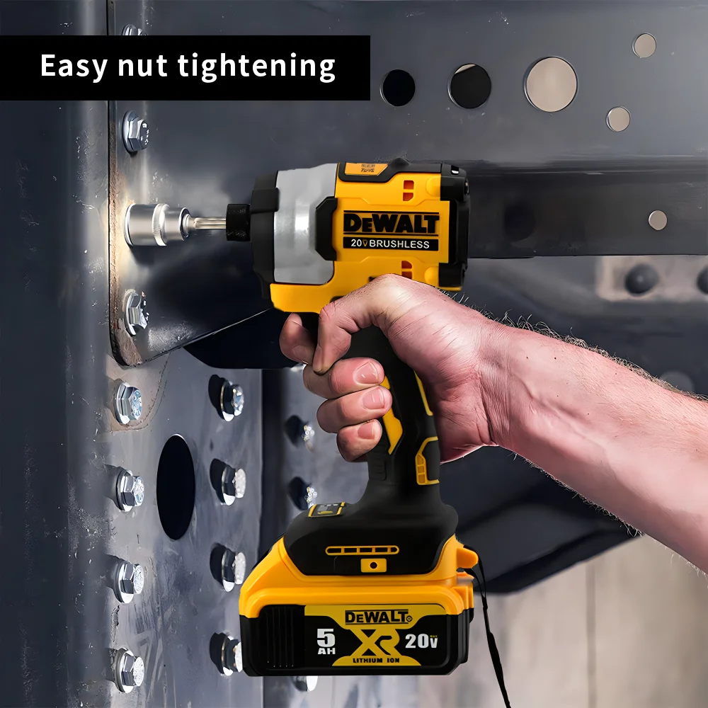 DeWalt Brushless 20V Lithium Electric Screwdriver Electric Drill Woodworking Screwdriver Impact Drill Adjustable Speed Dcf850