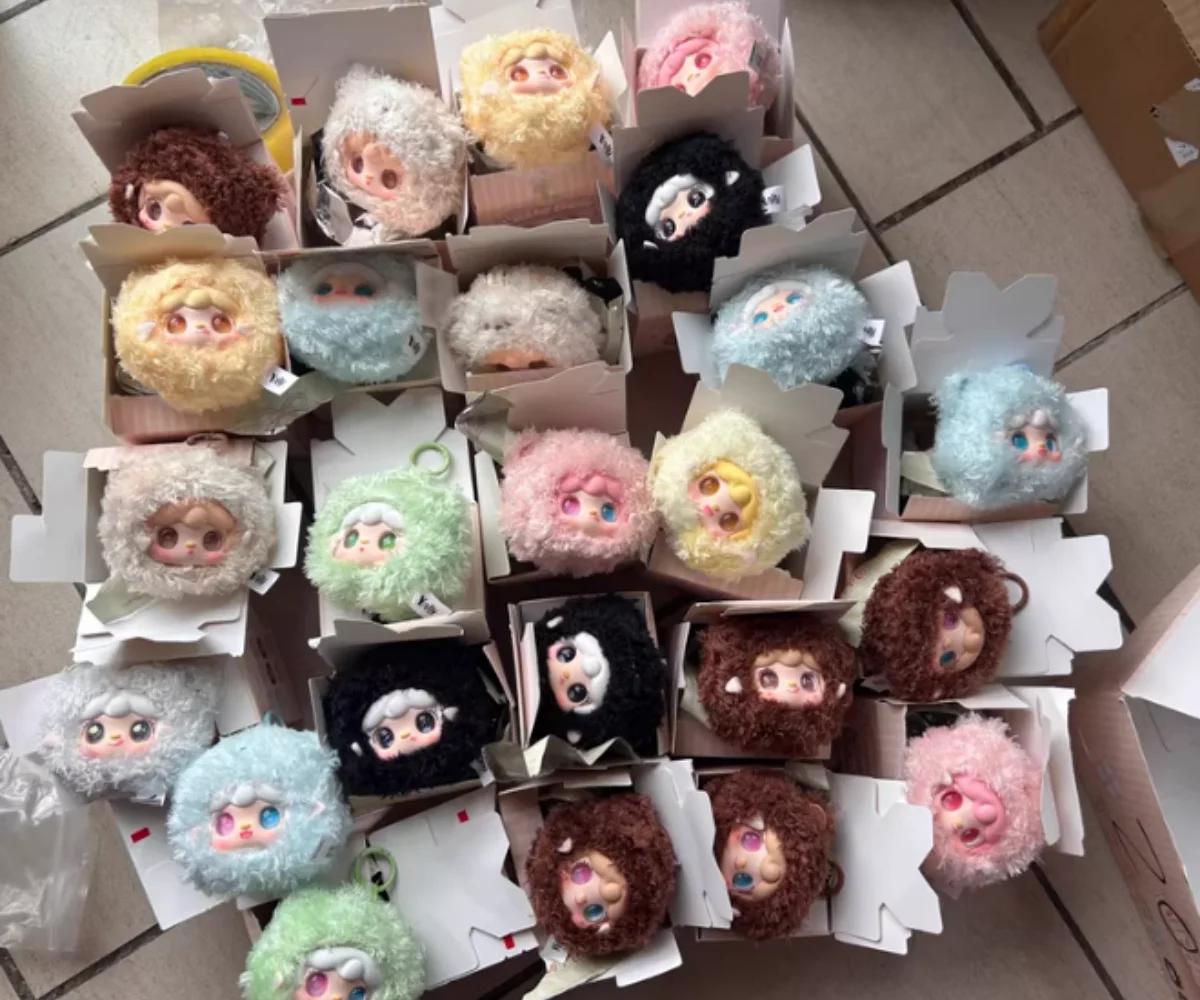 

Для Yooki Oxygen V9 Team Little Bear загадочная слепая коробка плюшевая виниловая кукла рюкзак кулон брелок для девочек-сюрприз игрушка на день рождения