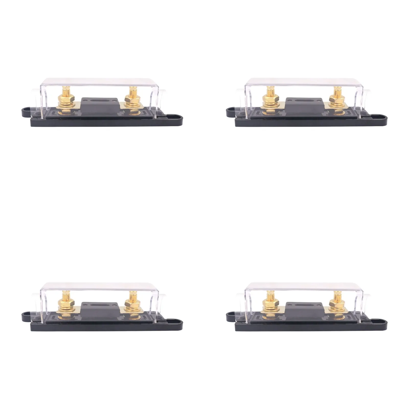 Car Audio Installations Fuse Holder Kit Inverter Fuse Holder Automotive Fuse Kit Heat-resistant Materials Multi-amperage Support