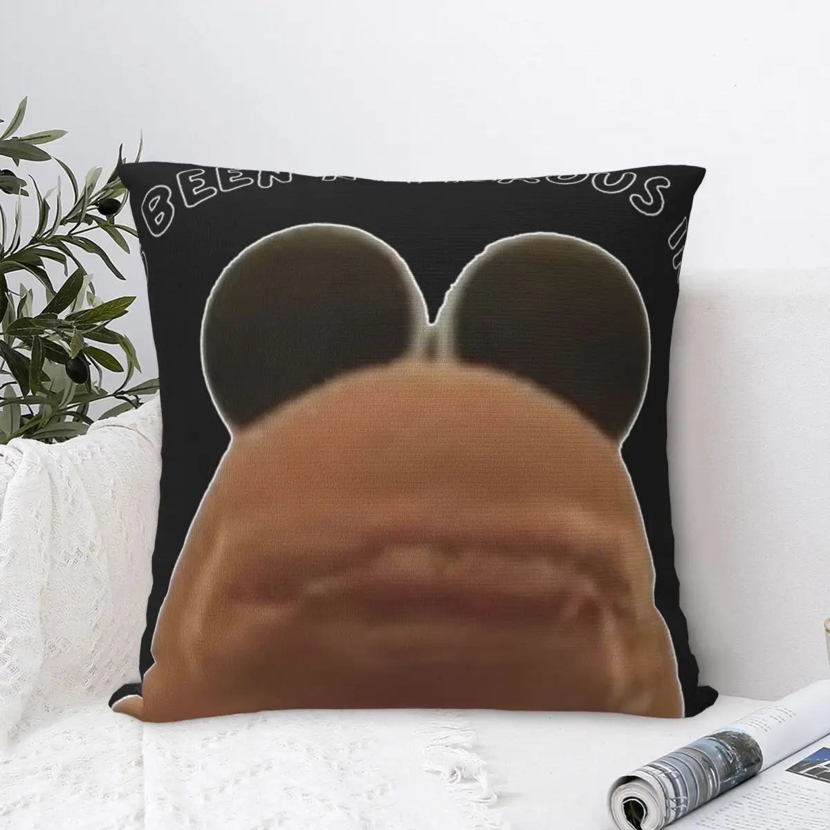 There's Been Numerous Injuries Marcus The Worm Pillowcase Soft Cushion Cover Gift Throw Pillow Case Cover Seat Zipper 45*45cm