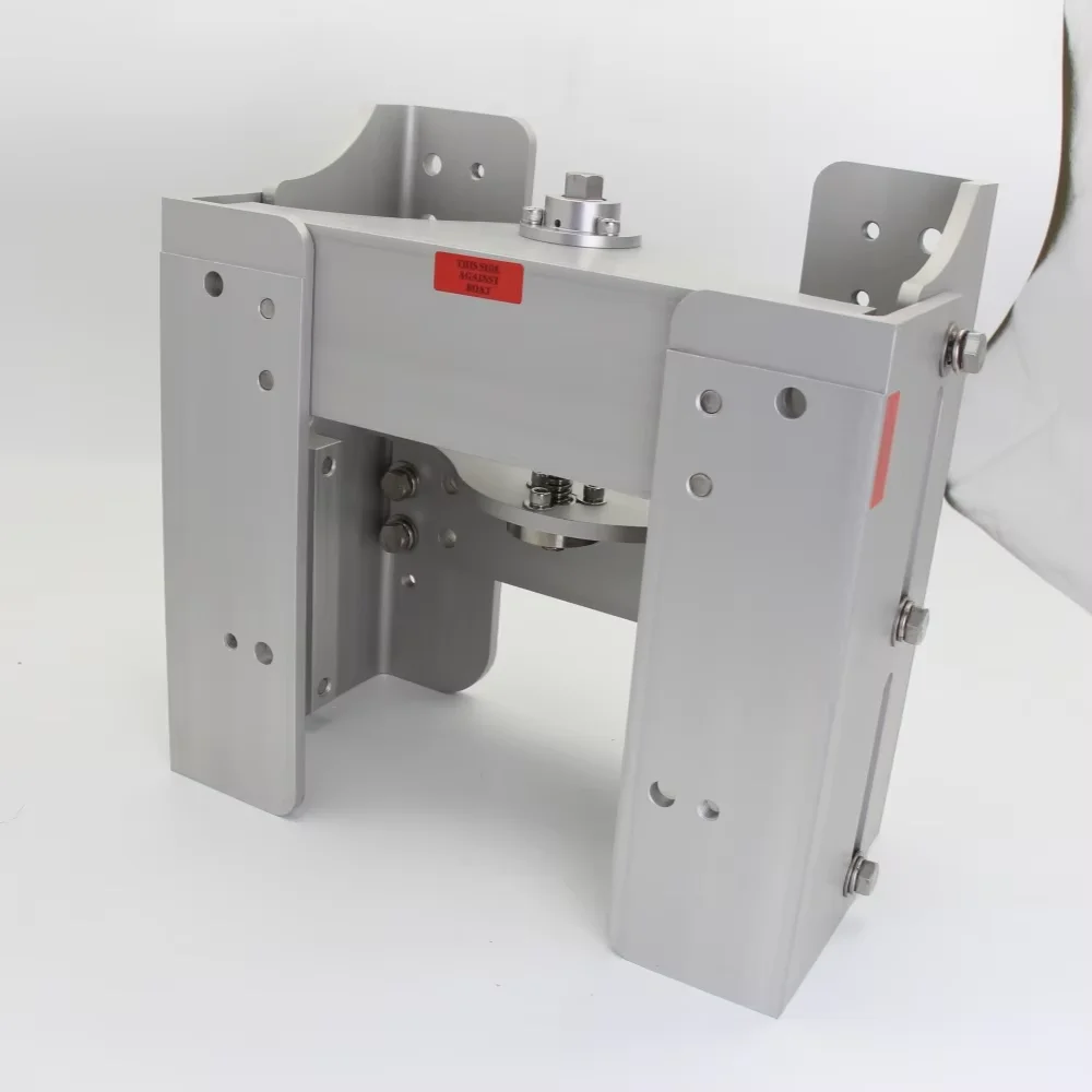 Aluminum roof external engine lift frame for marine use