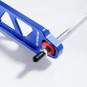 بطارية السيارة ربط أسفل ربط حامل قوس ، قضبان الألومنيوم ، دعامة حامل لهوندا سيفيك ، أكورا إنتيگرا ، أزرق ، أحمر ، ذهبي ، أخضر ، أسود ، 145 مم أفضل 8 مبيعات لدعم البطاريات هوندا سيفيك - رقم 5