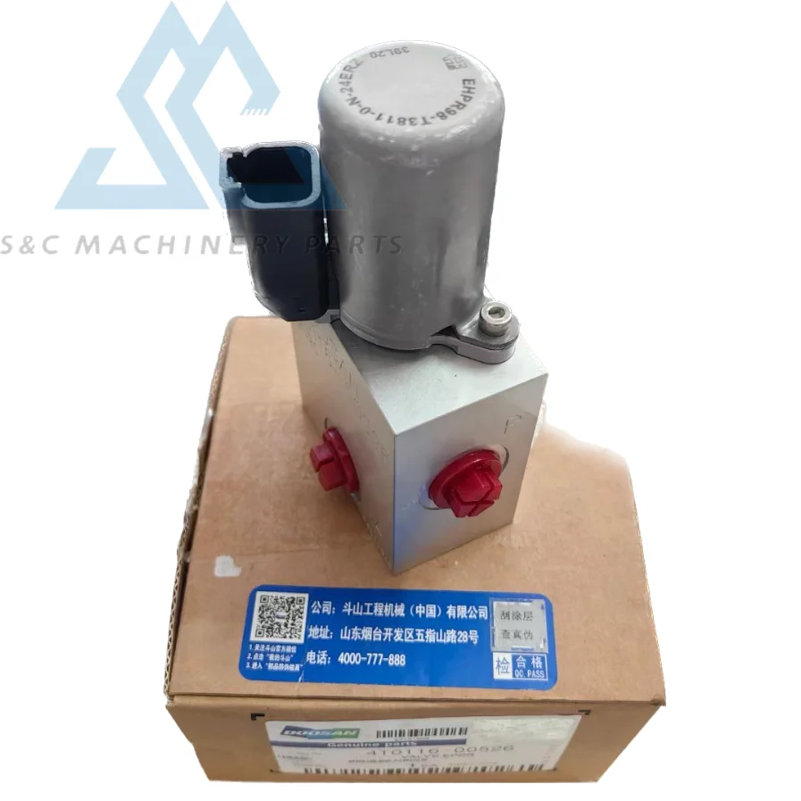 DX225 DX140 DX140W DX160W Excavator 410116-00526 Hydraulic Pump Parts EPPR VALVE 41011600526 27C20