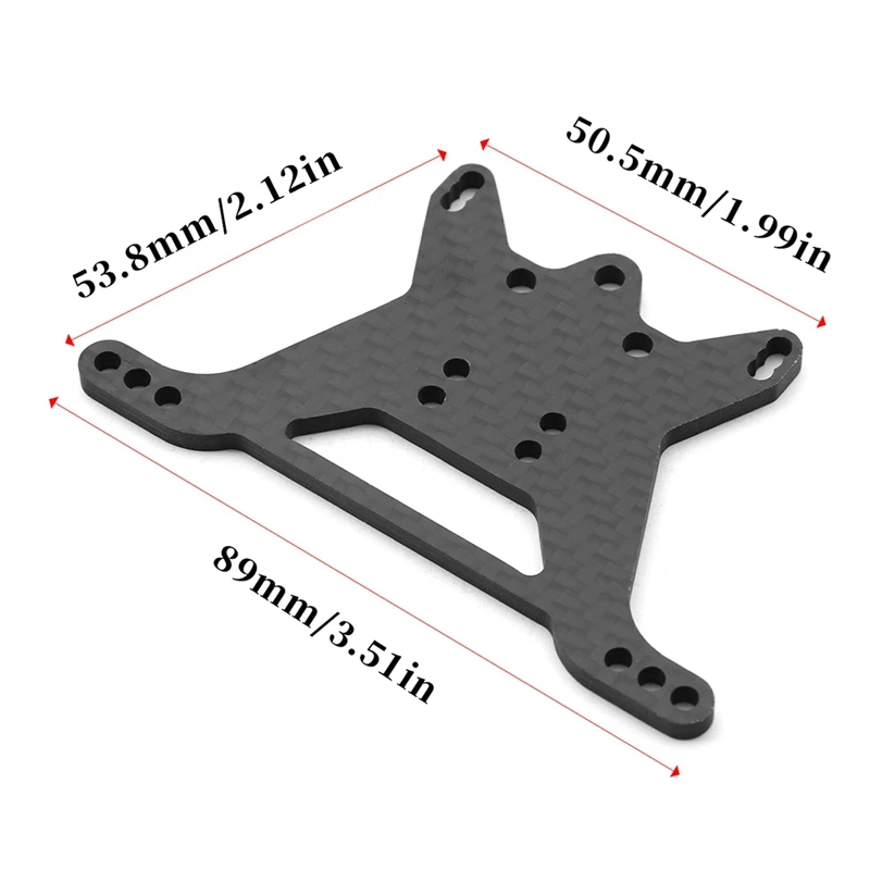 TT02B Carbon Front Rear Damper Stay For 1/10 Tamiya RC Buggy Car TT-02B Chassis Upgrades Replace Parts