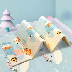 Foldable Baby Play Mat XPE Crawling Mat Puzzle Children's Mat Baby Waterproof Folding Blanket Educational Toys For Children