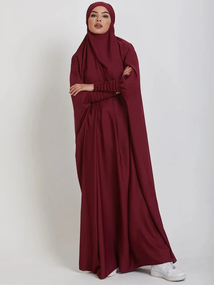 Ropa de oración para mujer, ropa islámica, Jilbabs, mariposa, Abaya, Dubai, vestido musulmán saudita, Ramadán, Eid, jilbeba, trajes modestos, Turk