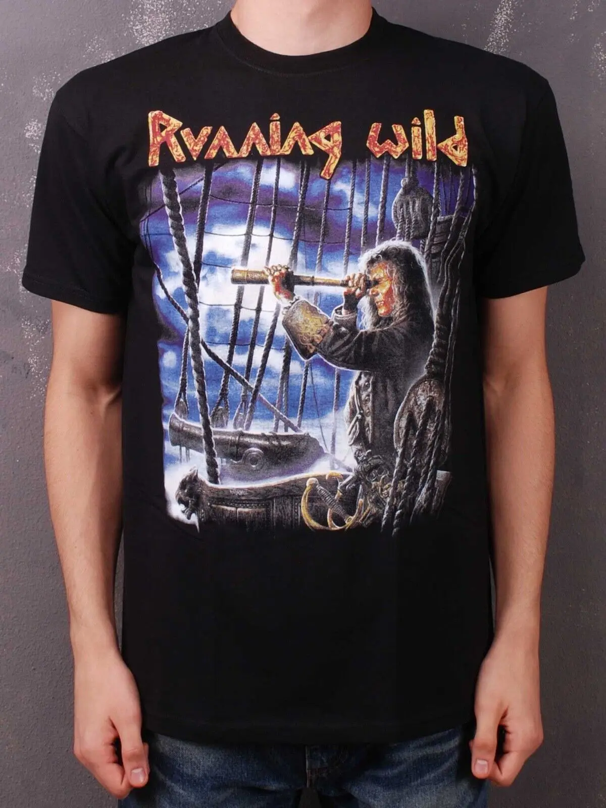 Running Wild - The Privateer T-Shirt Black Judas Priest