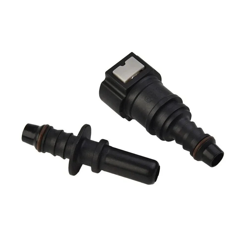 

2 Set Fuel Line Hose 9.89 Quick Release Fuel Connectors Male And Female For Car & Motorcycle Connectors Replacement Accessories
