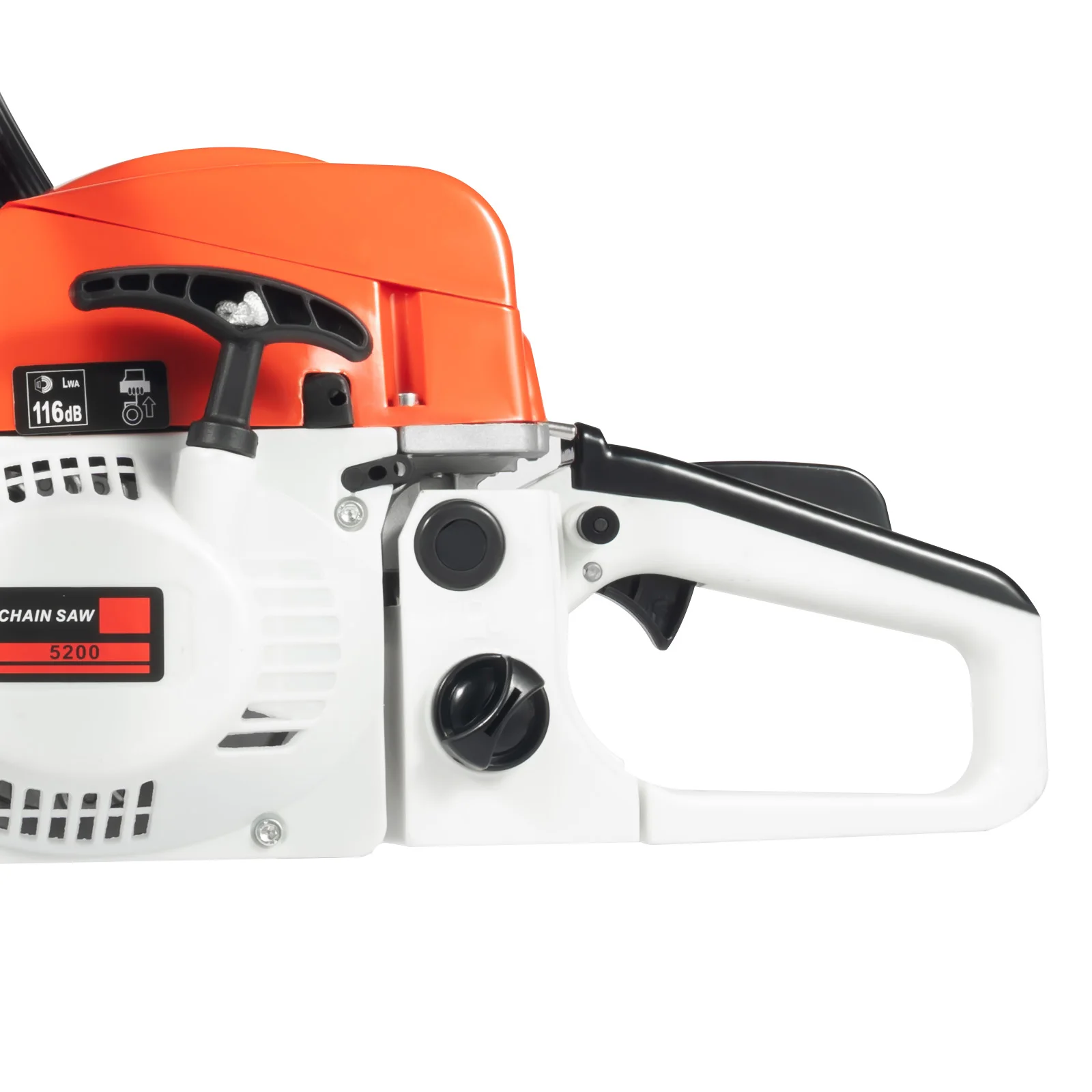 2-السكتة الدماغية 52cc 2000 واط تعمل بالغاز بالمنشار اسطوانة واحدة قوية سهلة البدء ث/حقيبة أدوات لقطع الخشب حديقة المنزل #5