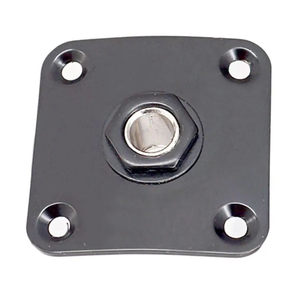 LP электрогитара Jackplate из цинкового сплава 35x35 мм, крышка гнезда для гитары серии LP, аксессуары для бас-гитары