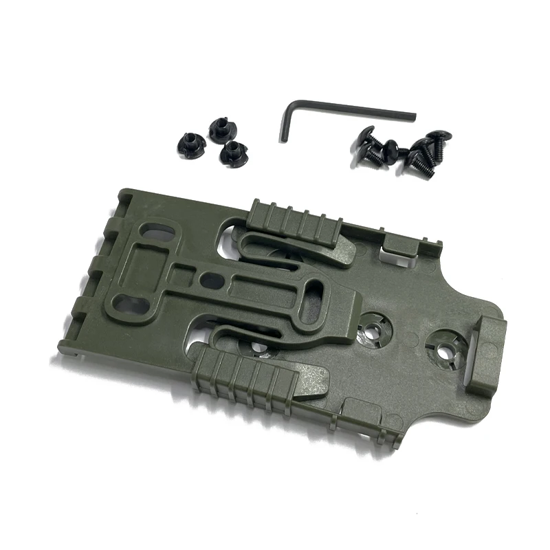 QLS عدة للصيد مسدس الحافظة محول قابل للتعديل التكتيكية الألوان الادسنس الإفراج السريع الحافظة تصاعد الملحقات