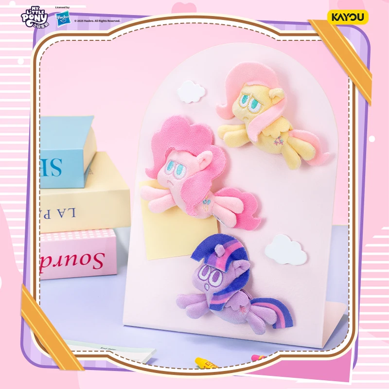 정품 재고 있음 마이 리틀 포니 시리즈 플러시 자석 애니메이션 장식품 고품질 생일 서프라이즈 선물