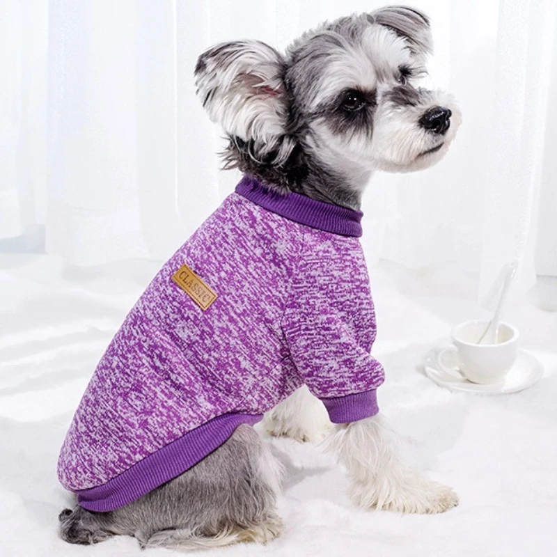 Autumn Dog Clothes Fashion Solid Dog Hoodies Simple Puppy Sweatshirt Soft Warm Cat Pullovers Pet Hoodies Chihuahua Dog Costumes