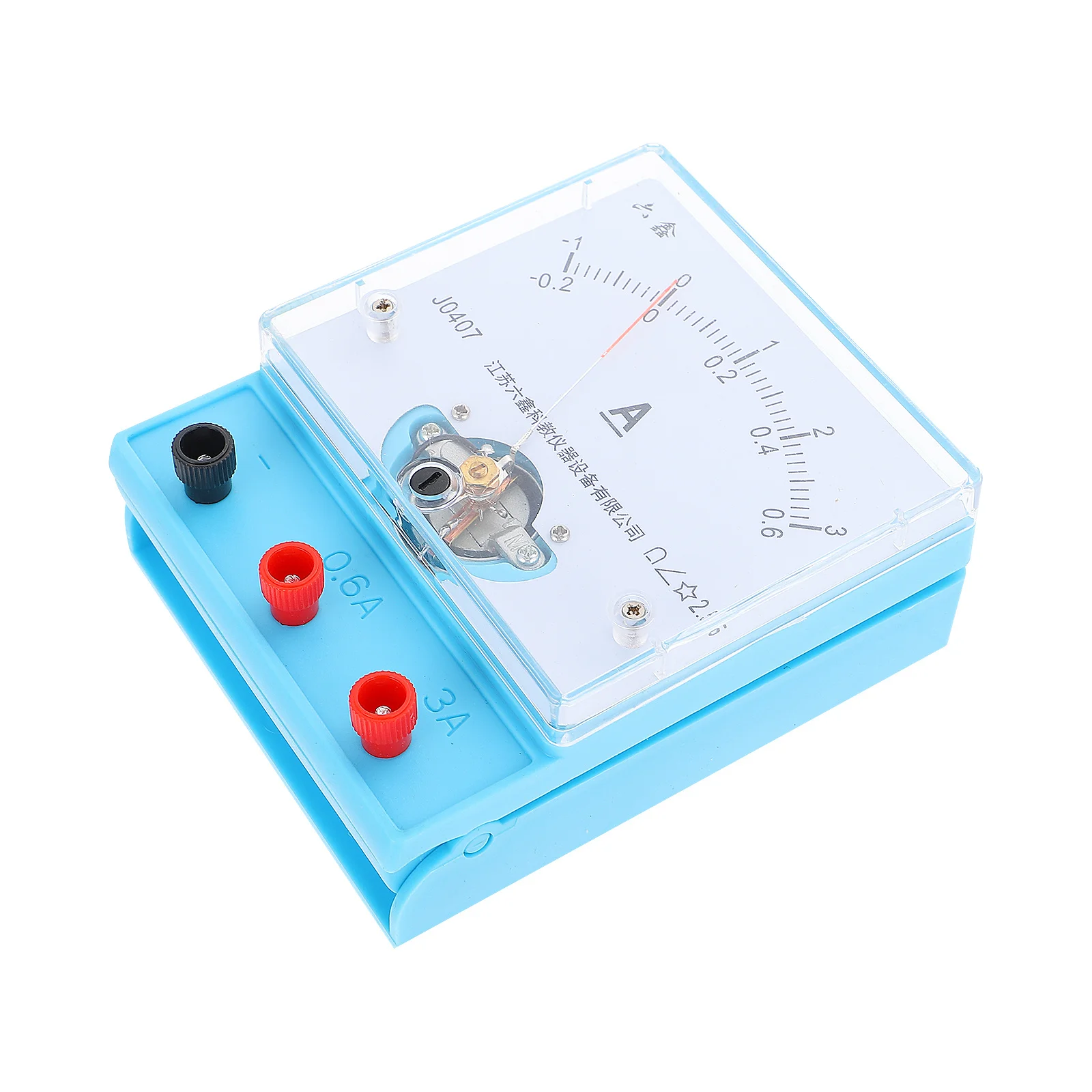 

Push-Type Ammeter Plastic Teaching Instrument Easy Operation for Physics Electricity Experiment Accurate Current Measuring