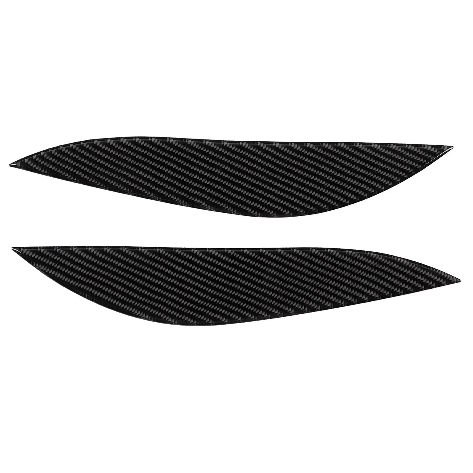 

1 Pair Carbon Fiber Headlight Eyebrows Eyelids Cover Decal Fit for Honda civic 2001 2002 2003 Car Exterior Decoration