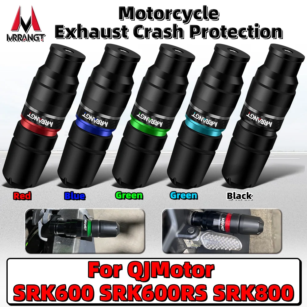

MRRANGT Motorcycle Exhaust Crash Falling Protection Slider Guard Fit For QJMotor SRK600 SRK600RS SRK800 2022-2025 Accessories