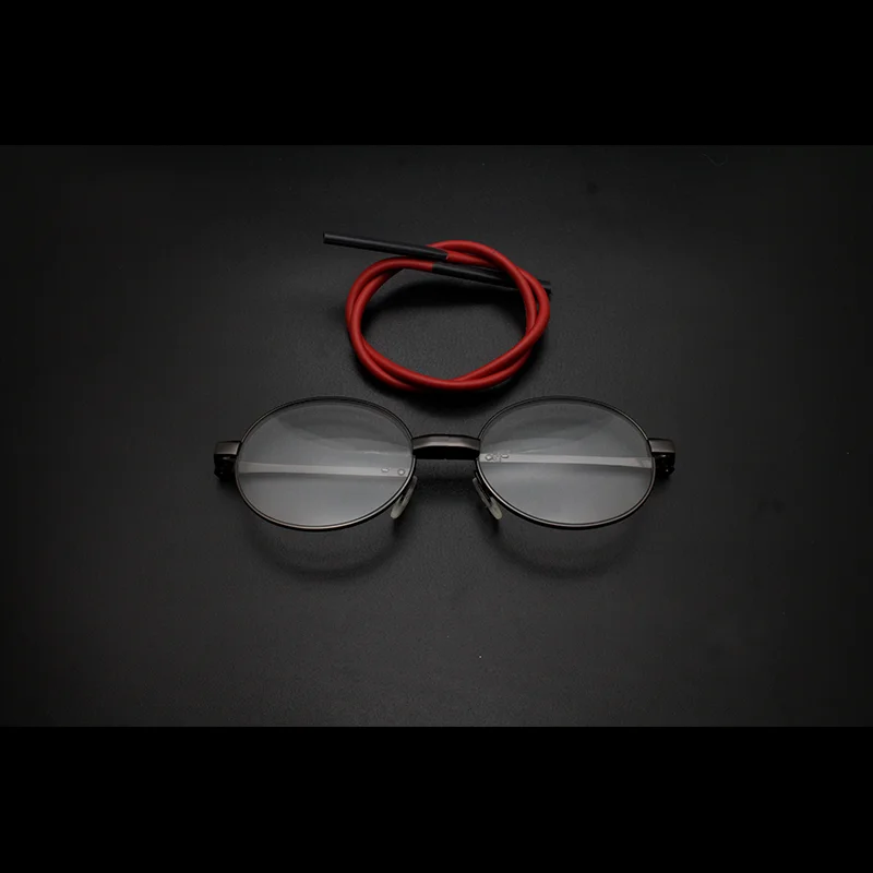 

2025 high-grade Alloy magnetic absorption hanging neck reading glasses for men and women portable magnet reading glasses