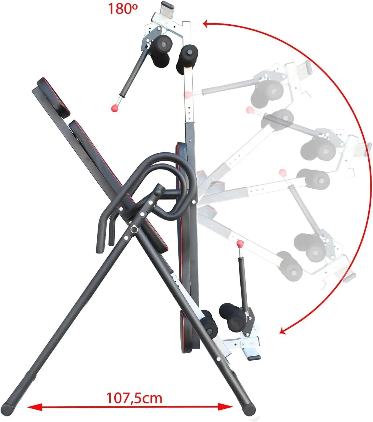 2026 Home Exercise Folding Inversion Table With Total Inversion And Alloy Steel Blade Sports & Entertainment Inversion Tableprom