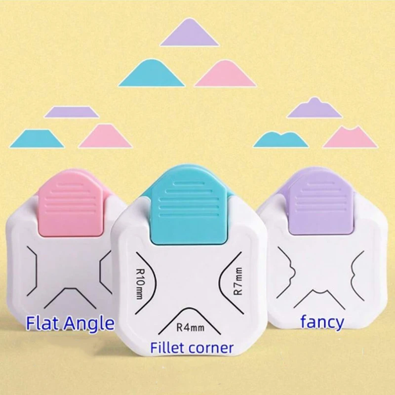 Three-in-one Corner Rounders Corner Embosser Corner Cutter, DIY Photo Card Business Card Cutter round Cutter Paper Cutter
