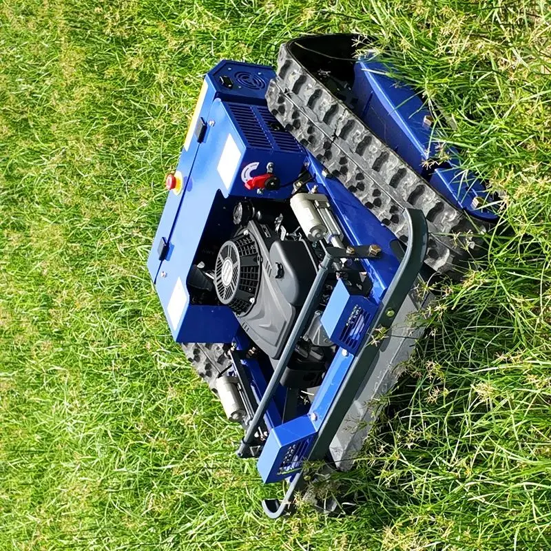 カスタマイズ可能な新型クローラー式高馬力高品質リモコン芝刈り機