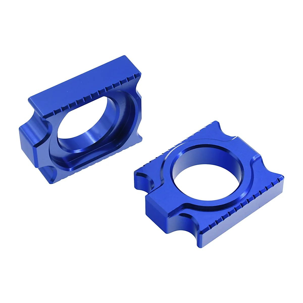 CNC Rear Chain Adjuster Axle Block For YAMAHA YZ250F YZ450F YZ125 YZ250 YZ250X YZ250FX WR250F WR450F WR250R WR250X 2002-2022