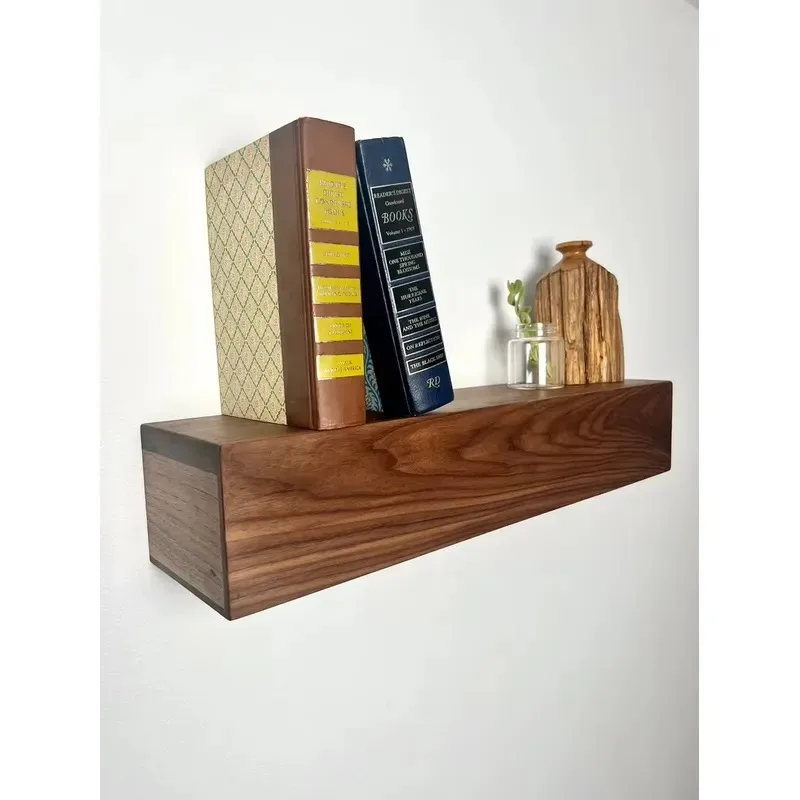 202408 Custom hidden wall storage hidden easy installation wall mounted hidden drawer safe floating secret compartment