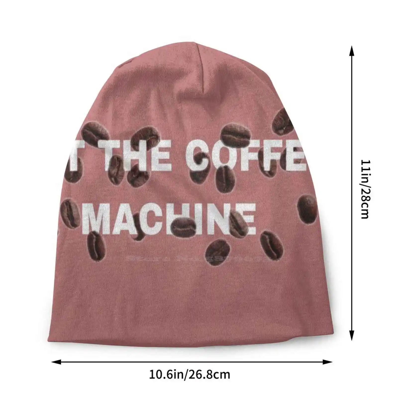 Not The Coffee Machine Knitted Hat Warm Beanie Outdoor Caps Queen Band Funny Tumblr Aesthetic Meme Deacy Freddie Queen Not The