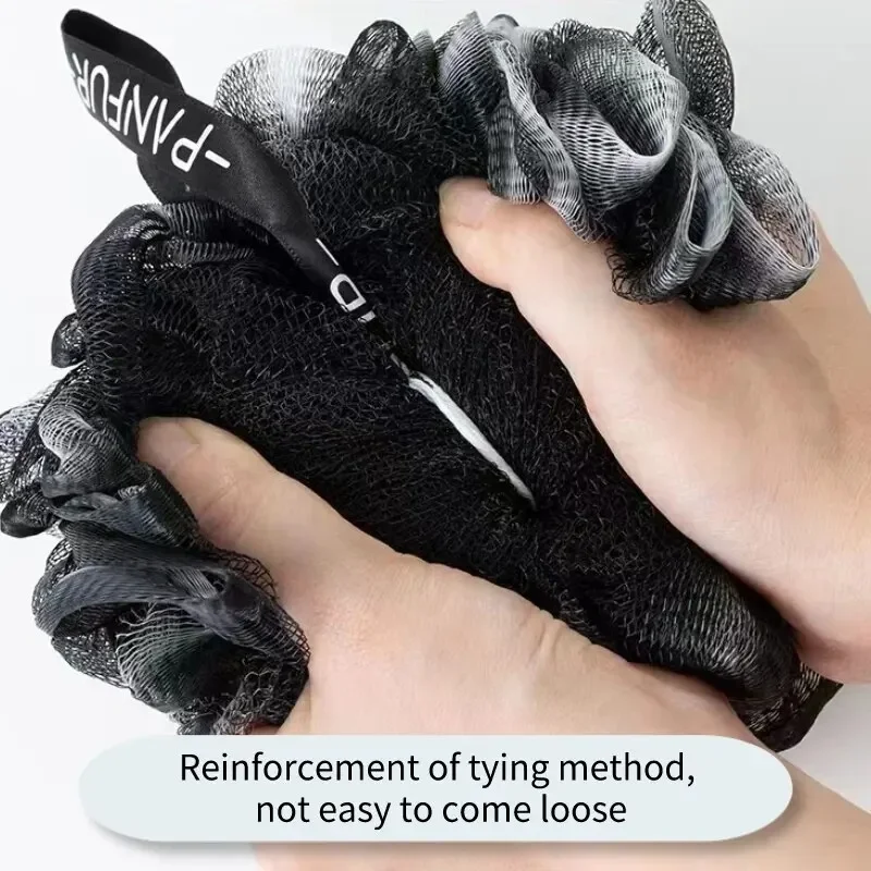 Bola de baño flor grande de alta calidad no es fácil de dispersar súper suave duradero frotar Toalla de baño Toalla de baño flor especial para hombres