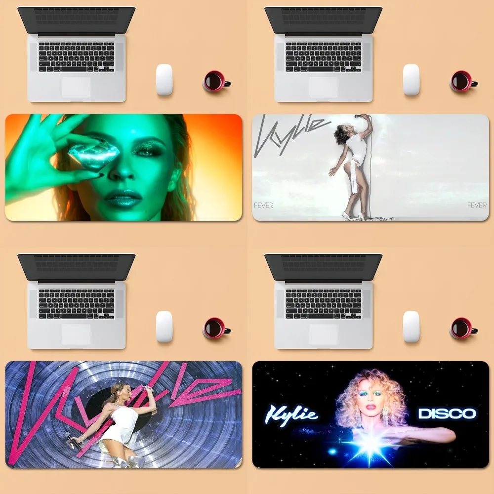 

Singer Kylie Minogue Disco Mousepad Office Large Small Computer PC Keyboard Mouse Rubber Game Anti-Slip Mice Mat Big