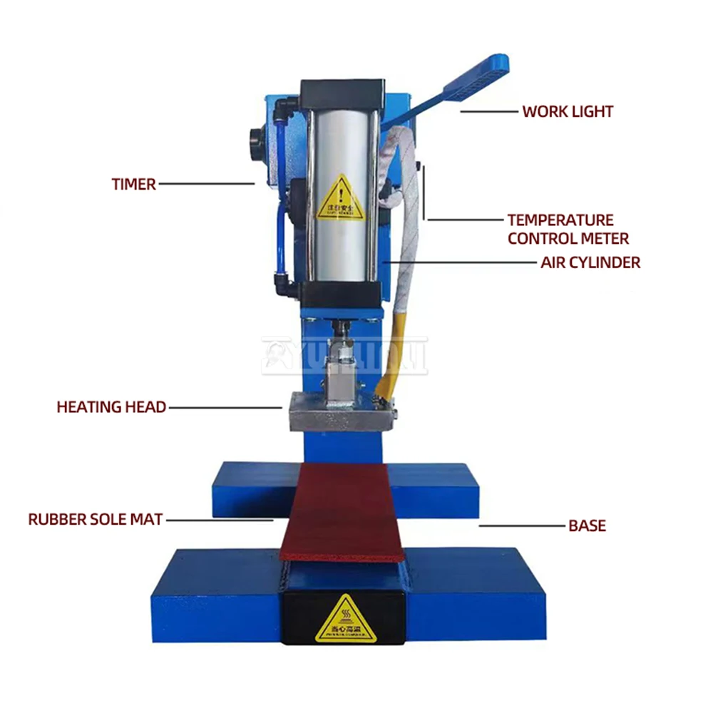 Tram electric motorcycle electric tricycle tire nail hole quick repair tire repair machine fire tire repair machine