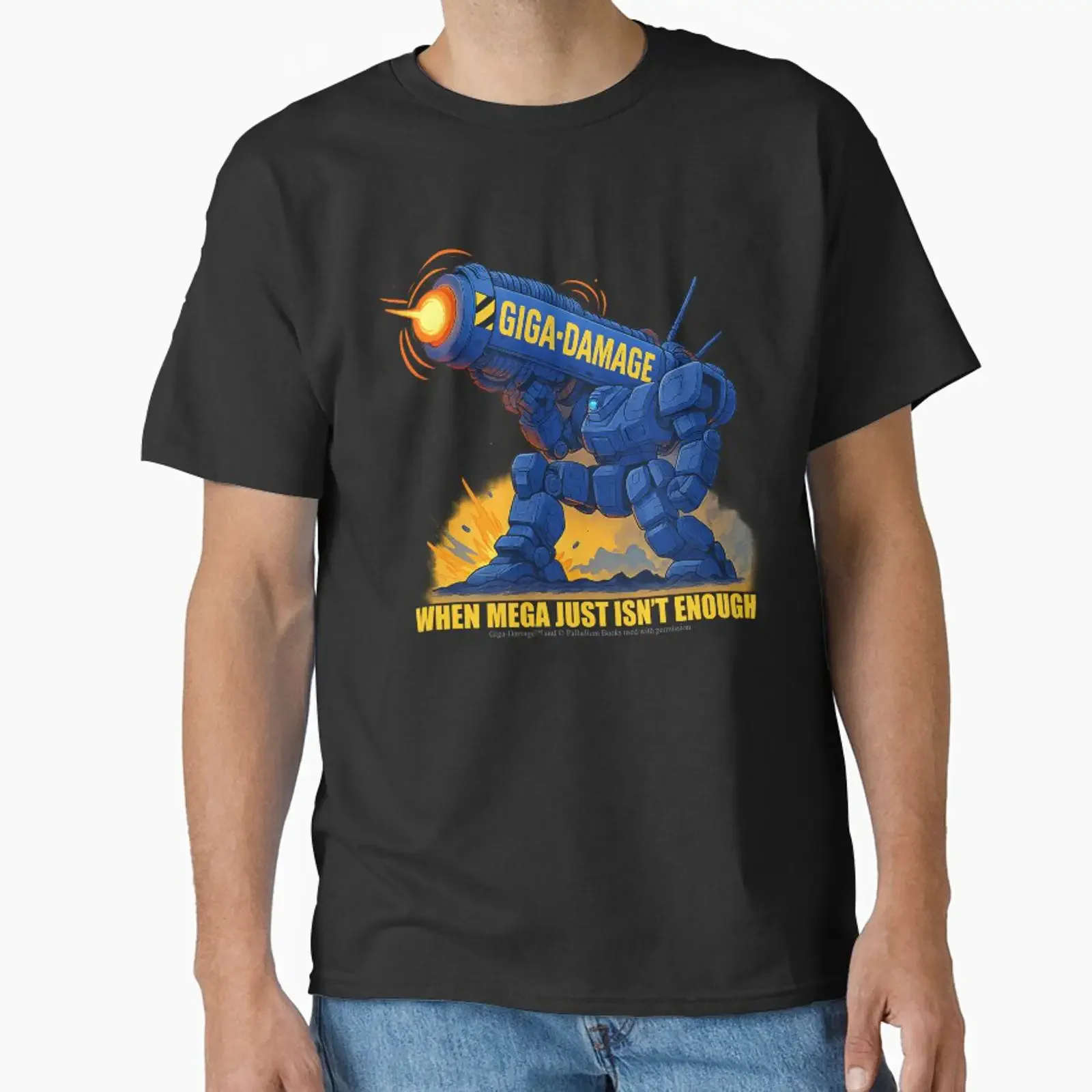 GIGA DAMAGE Mecha Cannon designed and sold by Legion of Myth vintage Washed Stylish designer clothes fashion streetwear