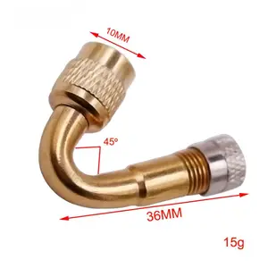Valve nucleus nozzle rod set, tire inflation tube, bicycles, motorcycles, cars parts, 45 °, 90 °, 135 ° 7 Main Tire Beak Sales - №5