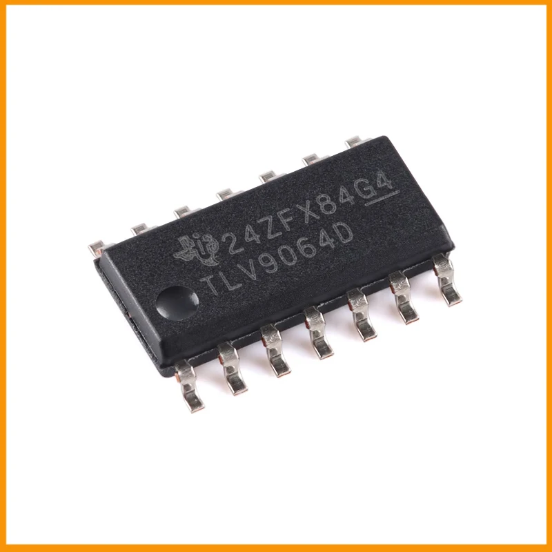 50Pcs/Lot   New Original  TLV9064IDR  TLV9064  CMOS Amplifier 4 Circuit Rail-to-Rail 14-SOIC