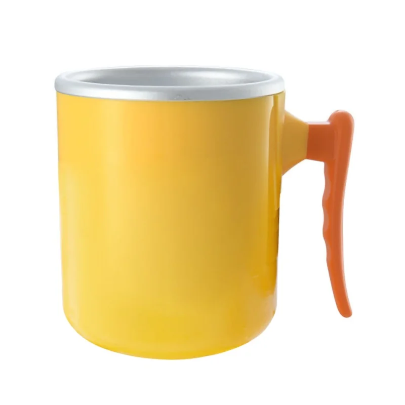 Desktop Cartoon Yellow Duck Mini Portable Cup Anti Slip Handle Drink Cup For Office