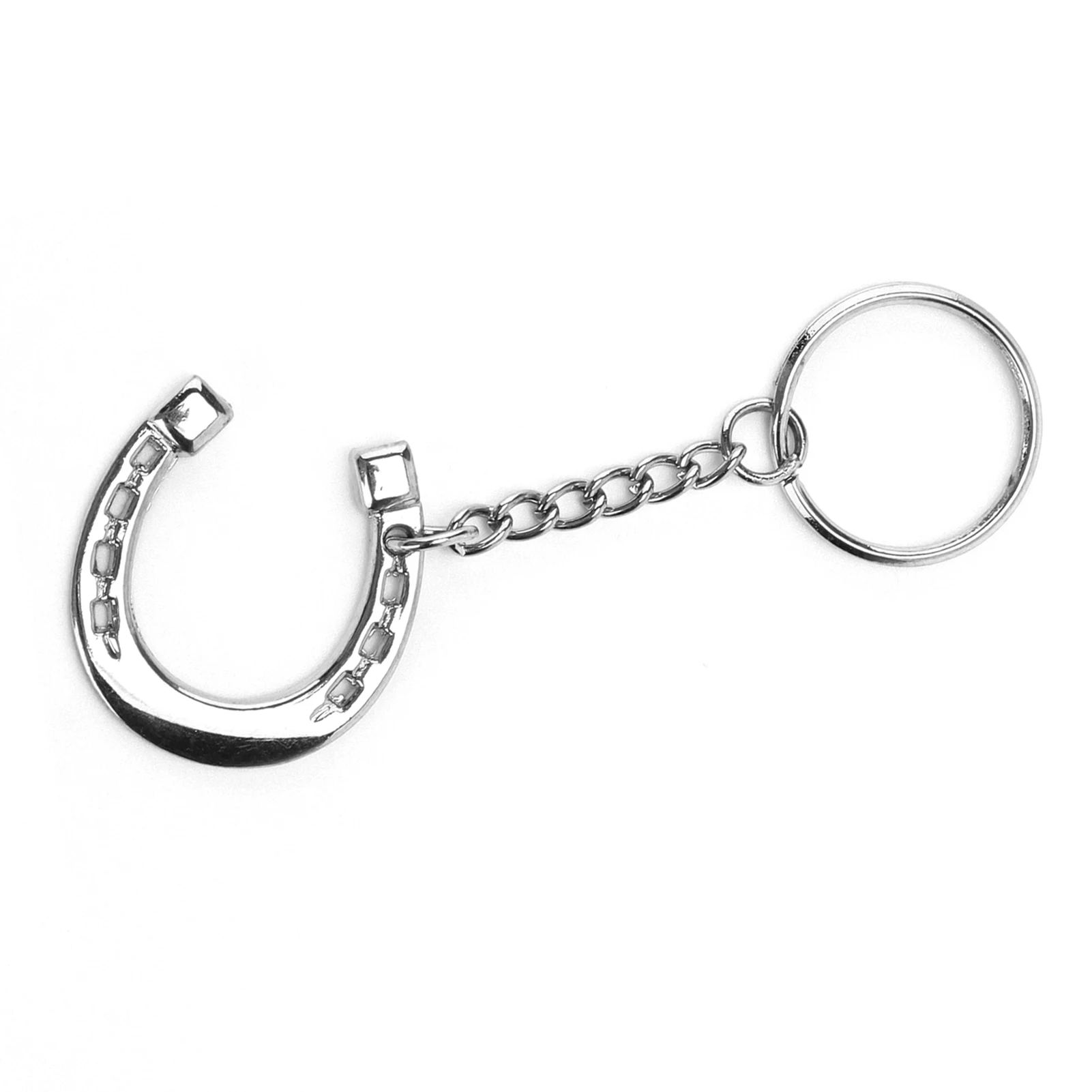 Snaffle Bit Keychain Horseshoe Shaped Keychain Horse Bits Keychain For Car Keys Access Control Cards