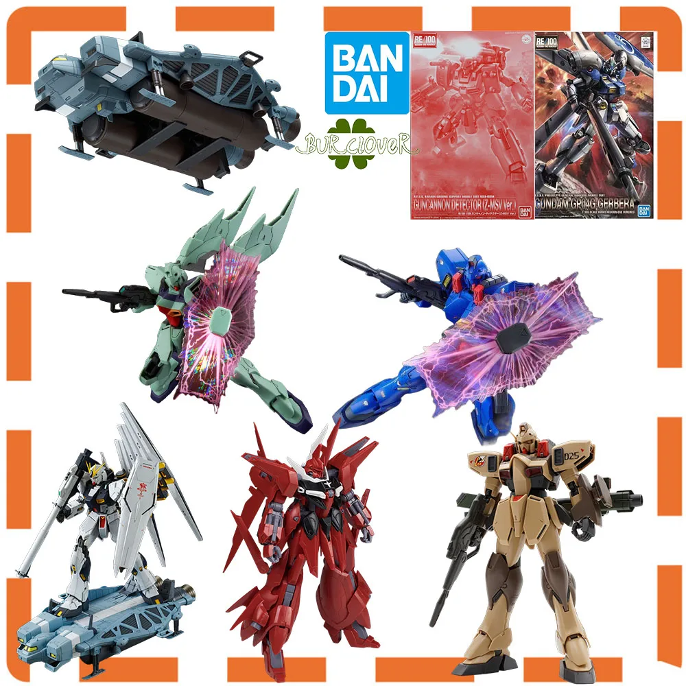 

BANDAI Original GUNDAM RE Series 1/100 GUNEZ GROUND TYPE SHOKEW REBAWOO Limited and special editions Anime Figure Toys IN STOCK
