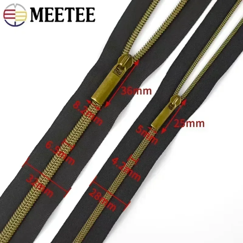 2-10 م ميتي 3 #   5 #   سحابات النايلون الإغلاق سستة المنزلق مجتذب حقيبة الملابس البريدي بواسطة متر السحابات طقم تصليح DIY بها بنفسك الخياطة الملحقات