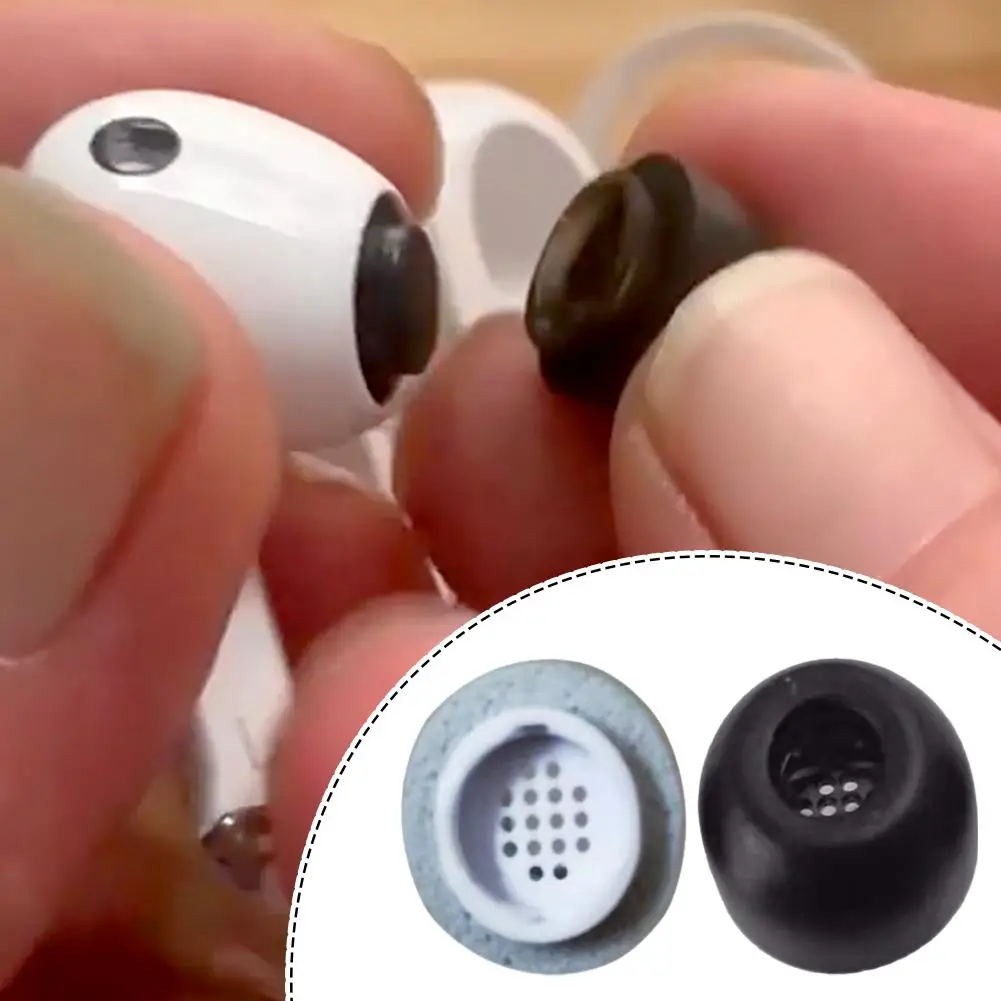 Memory Foam Ear Tips For Samsung Galaxy Buds 3 Pro Earphone Case Earbuds Eartips Anti-Slip Avoid Falling Ear Tips Replacement