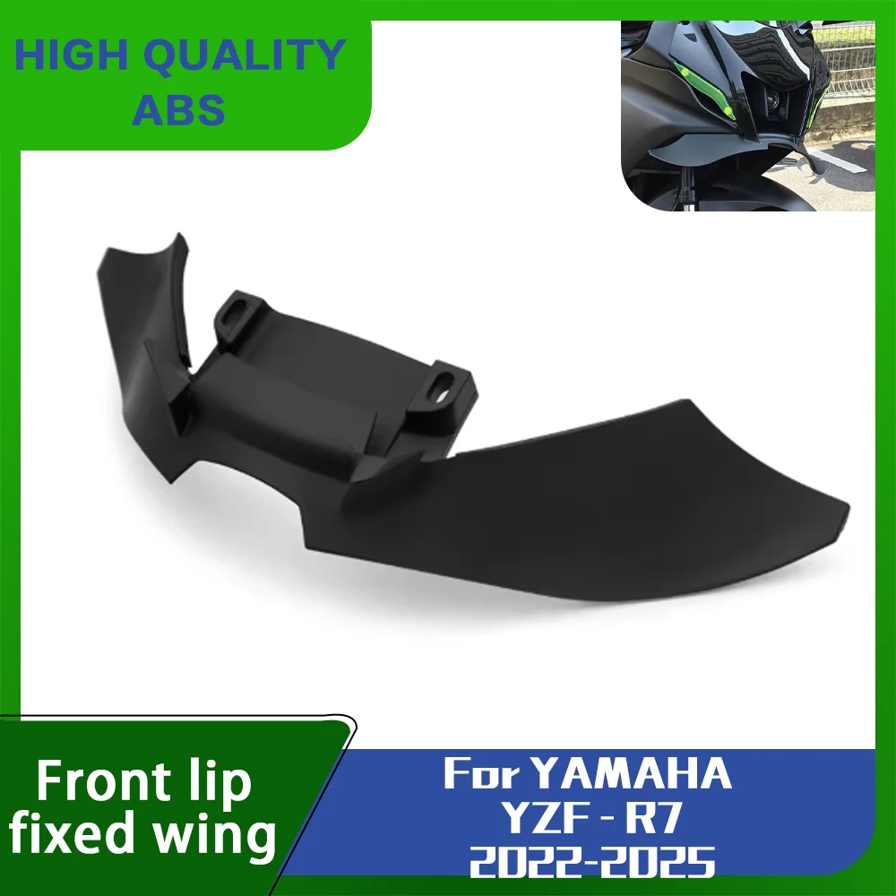 For YAMAHA YZF R7 yzf R7 2022-2025 Motorcycle Accessories Naked Front Downforce Spoiler Winglet Aerodynamic Wing Kit Spoiler