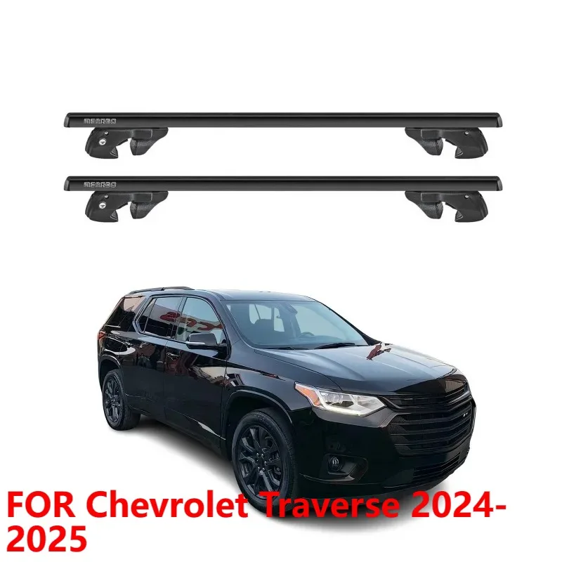 

Поперечные багажи на крышу для Chevrolet Traverse 2024-2025, черный багажник из 2 предметов