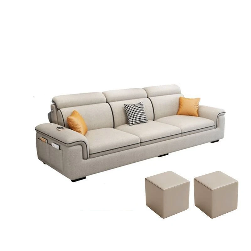 

Modern sofa, living room, fabric sofa, size apartment, apartment combination, cat claw technology