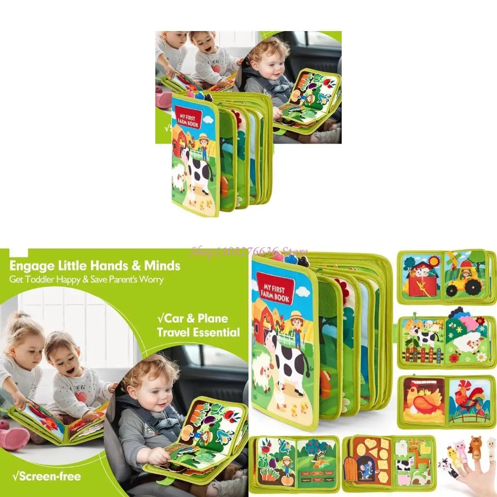 livro-de-atividades-para-criancas-livro-de-tecido-para-bebes-livro-de-atividades-silencioso-tema-de-fazenda-de-brinquedos-para-aumentar-a-habilidade-motora-e-a-cognicao