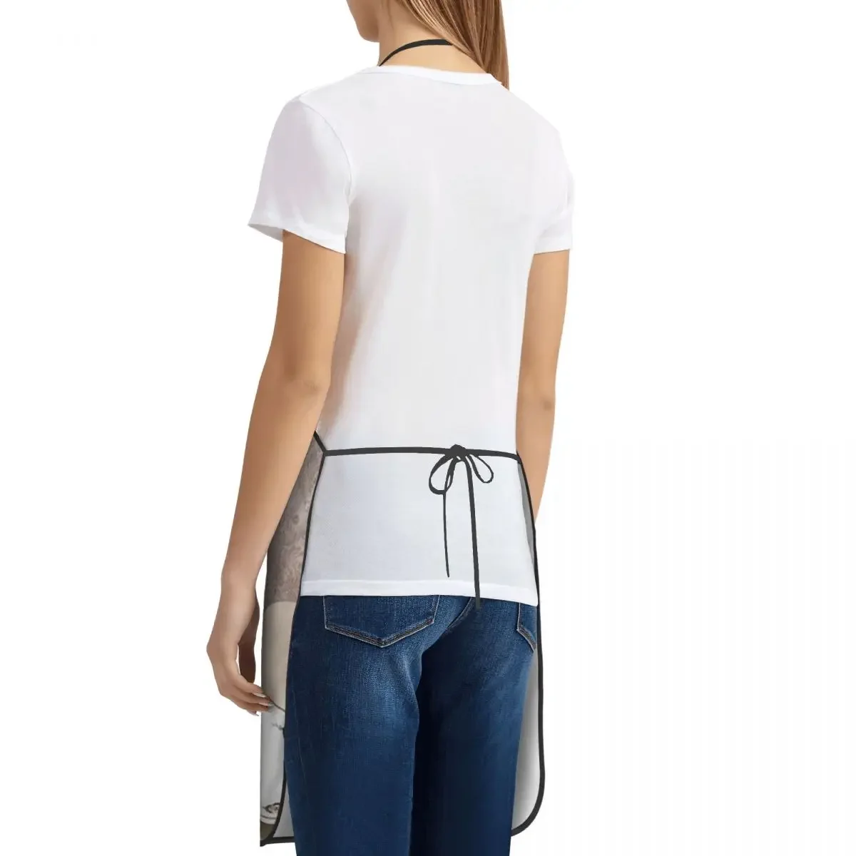 Funny Cute Hasbulla Meme Bib Aprons Men Women Unisex Kitchen Chef Tablier Cuisine for Cooking Baking Painting