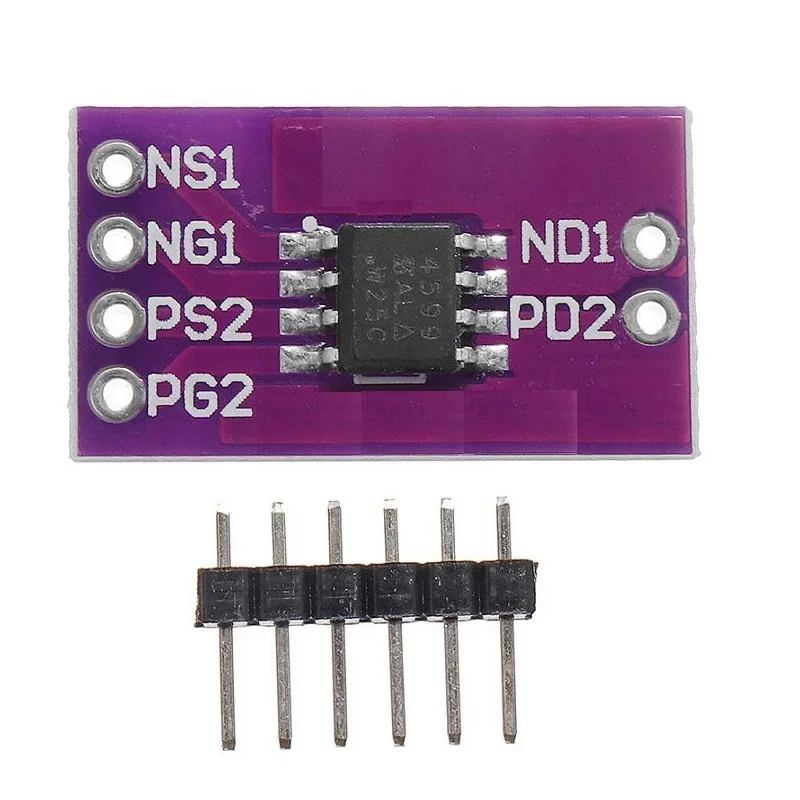 1X Si4599 N and P Channel 40V (D -S) MOSFET Module Expansion Board