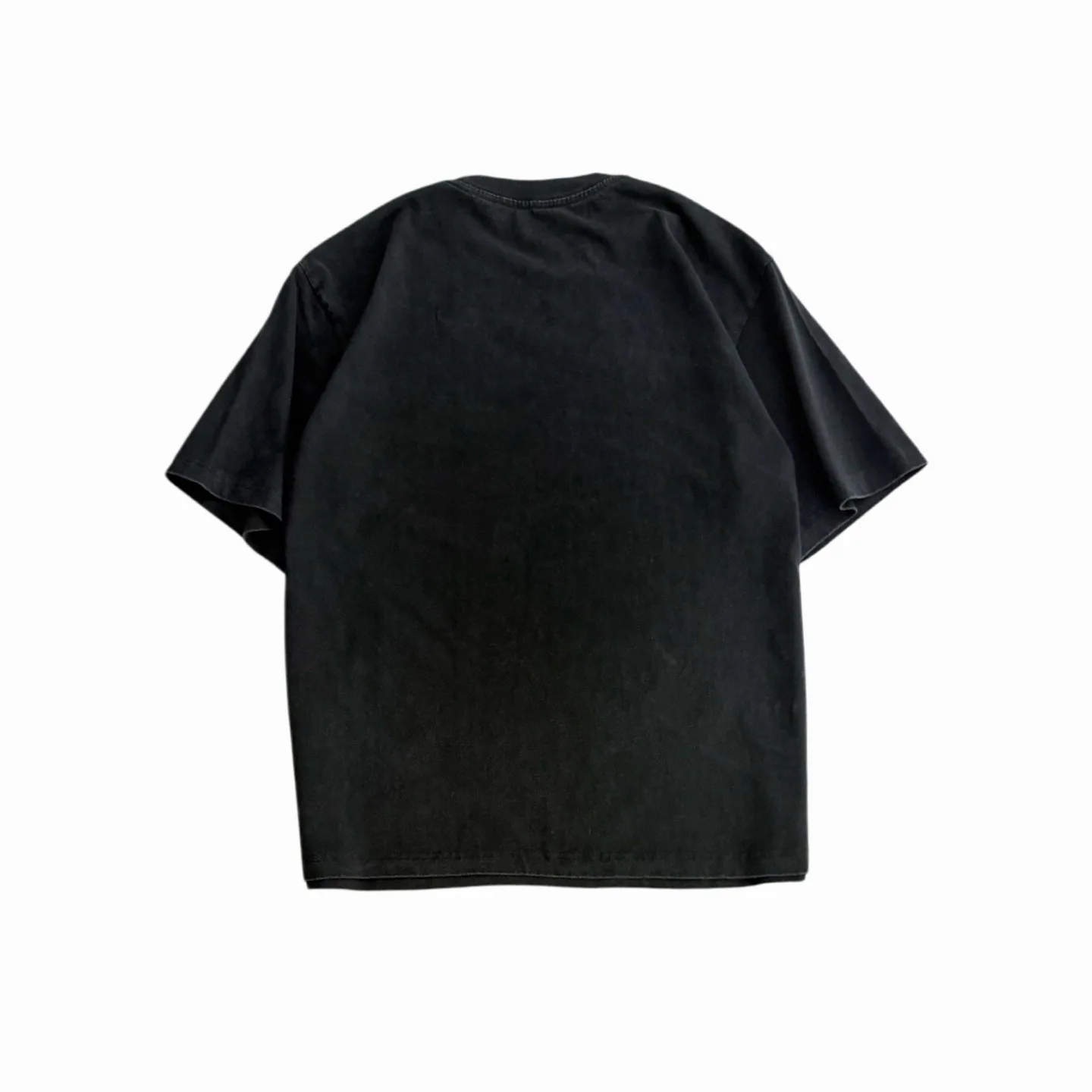 Martine Rose Inverted Letter Washed Antique Round-neck Short-Sleeved T-Shirt - Trendy - For Both Men and Women High Street