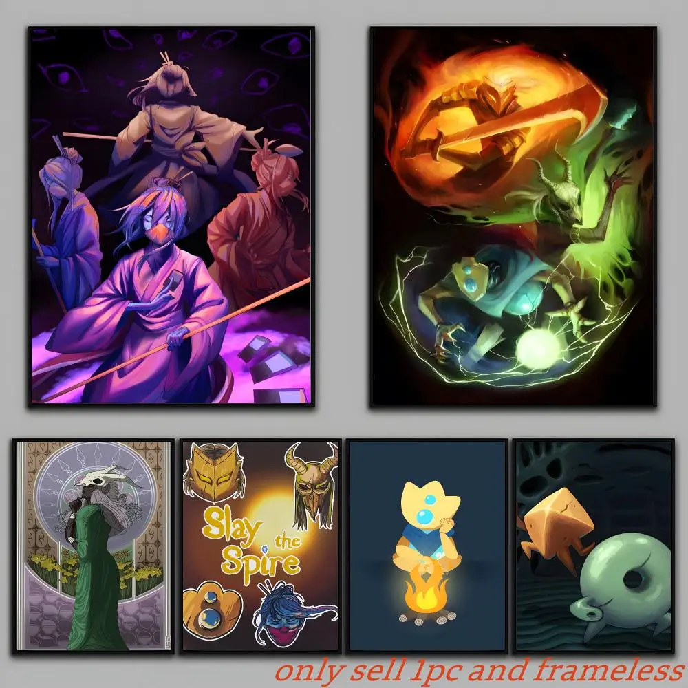 Card Game S-Slay the Spire Poster Painting Prints Wall Art Picture Film Room Home Bar Cafe Decor Home  Mural