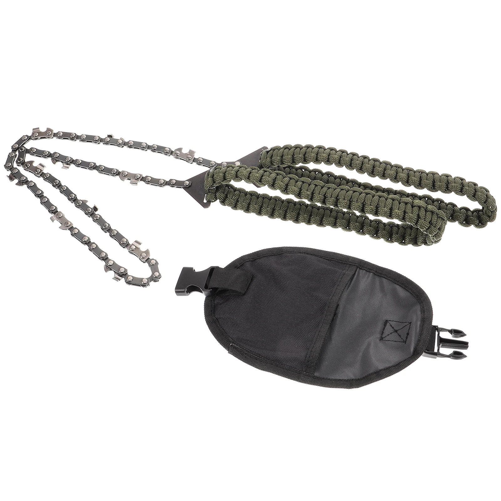 

H Saw Portable Folding Chainsaw Tool for Camping Hiking Emergency Survival Wire Green Outdoor Gadgets