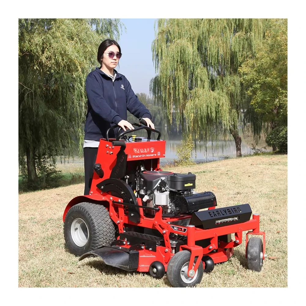 Tondeuse à gazon sur pied à rotation zéro, Machine de désherbage à quatre roues motrices, Angle de rotation zéro, vente directe d'usine