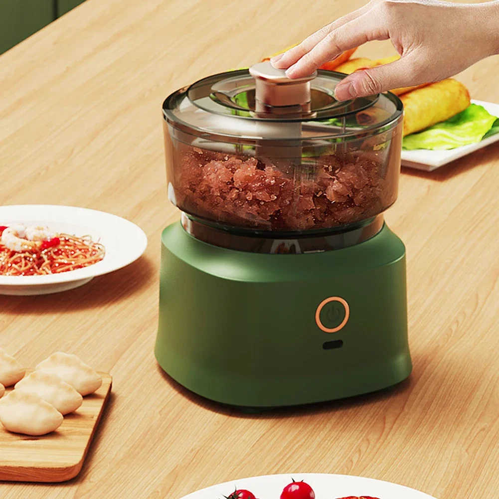 

Электрический измельчитель, мясорубка, Миксер с USB-зарядкой, Кухонный комбайн для детского питания, дробилка, бытовая техника
