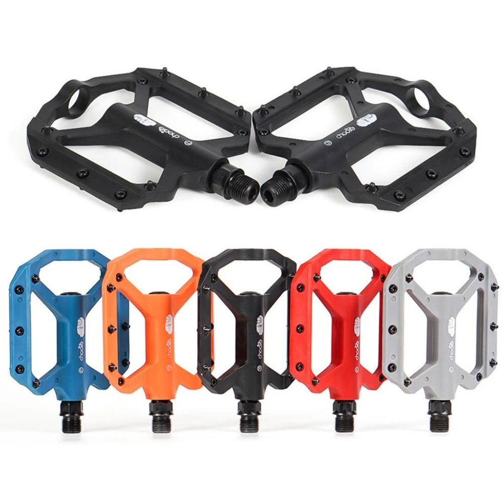 Chooee MTB Fahrradpedale 9/16" Mountainbike Zubehör Nylon Rennrad MTB Fahrradpedale